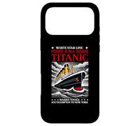 Carcasa para iPhone 17 Pro MAX Titanic White Star Line RMS Ship Boat Stuff Niños Niños Hombres