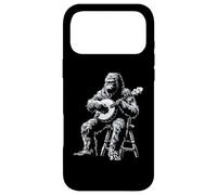 Carcasa para iPhone 17 Pro MAX Tocador de Banjo Bigfoot Sasquatch Yeti Bluegrass