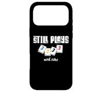 Carcasa para iPhone 17 Pro MAX Todavía Juega con Azulejos Rummikub Divertido Juego de Palabras