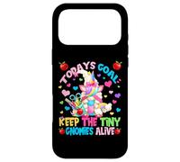 Carcasa para iPhone 17 Pro MAX Todays Goal Keep The Tiny Gnomies Alive For Unicorn Teacher