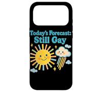 Carcasa para iPhone 17 Pro MAX Todays Pronóstico Todavía Gay Lindo Pastel Orgullo Gráfico