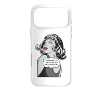 Carcasa para iPhone 17 Pro MAX Todo el Mundo Tiene Derecho a mi opinión Sarcástica Pop Art Girl