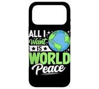 Carcasa para iPhone 17 Pro MAX Todo lo Que Quiero es Paz Mundial