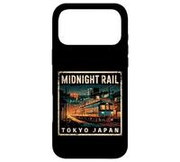 Carcasa para iPhone 17 Pro MAX Tokio Japón Midnight Train Vintage Rail Otaku Fan Souvenir