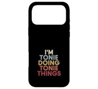 Carcasa para iPhone 17 Pro MAX Tonie Name Tonie Personalized Name First Given