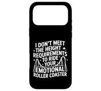 Carcasa para iPhone 17 Pro MAX Too Short To Ride Your Emotional Roller Coaster -