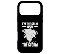 Carcasa para iPhone 17 Pro MAX Tormenta Persiguiendo Calma Antes de tormenta Tornado Chaser Meteorología