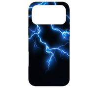 Carcasa para iPhone 17 Pro MAX Tormenta Rayo Azul