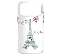 Carcasa para iPhone 17 Pro MAX Torre Eiffel I Love Paris Souvenir Francia París París
