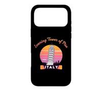 Carcasa para iPhone 17 Pro MAX Torre Inclinada de Pisa Italia Recuerdo Retro Vintage Atardecer