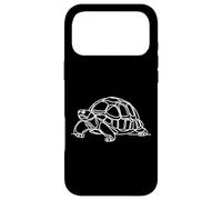 Carcasa para iPhone 17 Pro MAX Tortuga Arte Lineal Minimalista Dibujo Simple