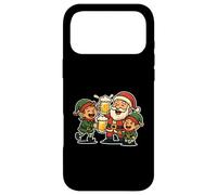 Carcasa para iPhone 17 Pro MAX Tostada de Cerveza de Santa y Elfos