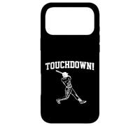 Carcasa para iPhone 17 Pro MAX Touchdown Home Run Divertido Béisbol Fútbol Mashup Deportes