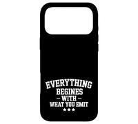 Carcasa para iPhone 17 Pro MAX Tout commence par CE Que Tus émets