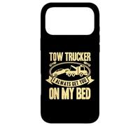 Carcasa para iPhone 17 Pro MAX Tow Truck Driver Wrecker I Always Get You on my Bed
