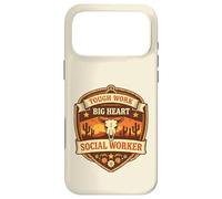 Carcasa para iPhone 17 Pro MAX Trabajador Social/Apreciación del Trabajo Social Country Western