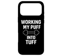 Carcasa para iPhone 17 Pro MAX Trabajando mi Soplo en Tuff Gym Cita