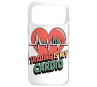 Carcasa para iPhone 17 Pro MAX Trading Is My Cardio Heart Loving Trader Analistas