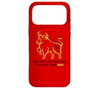 Carcasa para iPhone 17 Pro MAX Traditional Art Chinese New Year 2021 Year of The Ox