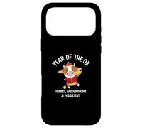 Carcasa para iPhone 17 Pro MAX Traditional Happy Chinese New Year 2021 Year of The Ox