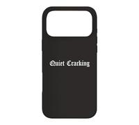 Carcasa para iPhone 17 Pro MAX Tranquilo Cracking Despacho de Oficina Gen Z Empleado Trabajo de Trabajo