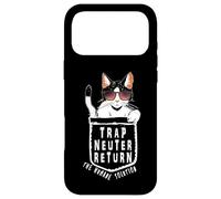 Carcasa para iPhone 17 Pro MAX Trap Neuter Return (TNR) The Humane Solution Bolsillo para Gatos