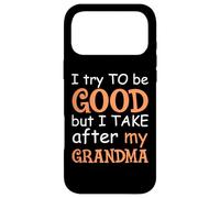 Carcasa para iPhone 17 Pro MAX Trato De Ser Bueno, Pero Tomo Después De Mi Abuela