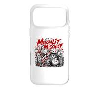 Carcasa para iPhone 17 Pro MAX Travesuras iluminadas por la Luna Japonesa Kitsune Tanuki Noche