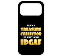 Carcasa para iPhone 17 Pro MAX Treasure Collector Idgaf Pirate Hunter Gold Coin Collections