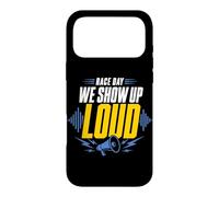 Carcasa para iPhone 17 Pro MAX Triatlón Support Crew Swim Bike Run Race Day Support