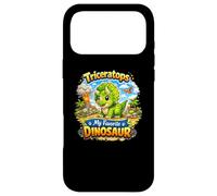 Carcasa para iPhone 17 Pro MAX Triceratops Mi Dinosaurio Favorito