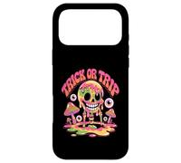 Carcasa para iPhone 17 Pro MAX Trick or Trip T-Shirt - Psychedelic Skull Groovy Halloween