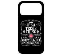 Carcasa para iPhone 17 Pro MAX Trixie Nombre Es Una Cosa Trixie Que No Entenderías