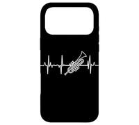 Carcasa para iPhone 17 Pro MAX Trompeta Latido del corazón trompetista línea del corazón