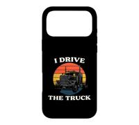 Carcasa para iPhone 17 Pro MAX Truck Driver I Drive The Truck Retro Big Rig