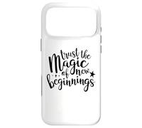 Carcasa para iPhone 17 Pro MAX Trust The Magic of New Beginnings Sign,Magic New Beginnings