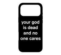 Carcasa para iPhone 17 Pro MAX Tu Dios ha Muerto y a Nadie le Importa ateísmo gótico