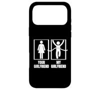 Carcasa para iPhone 17 Pro MAX Tu Novia Mi Novia Maratón de Novio Orgulloso