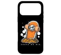 Carcasa para iPhone 17 Pro MAX Tumba Cráneo Muerto Patinador Patín Muerto Regalo de Patinet