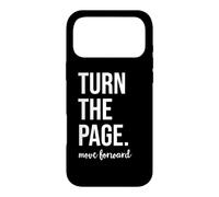 Carcasa para iPhone 17 Pro MAX Turn The Page Book Lover Just One More Chapter Move Forward