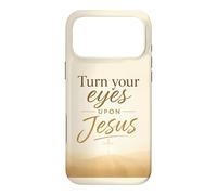 Carcasa para iPhone 17 Pro MAX Turn Your Eyes Upon Jesus - Christian Faith Evangelism