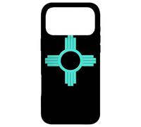 Carcasa para iPhone 17 Pro MAX Turquoise New Mexico Zia Symbol