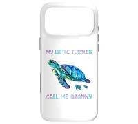 Carcasa para iPhone 17 Pro MAX Turtle Watercolor Sea Ocean My Turtles Call Me Granny