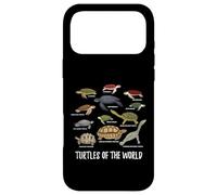 Carcasa para iPhone 17 Pro MAX Turtles of The Worl Apparel | Tipos de Tortuga Boba mar