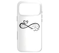 Carcasa para iPhone 17 Pro MAX Tus alas Estaban Listas, Pero Eres mi corazón, no estás en Memoria de papá y mamá