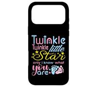 Carcasa para iPhone 17 Pro MAX Twinkle Twinkle Little Star Solo I Know Gender Keeper Reveal