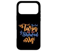 Carcasa para iPhone 17 Pro MAX Twins Just Showed Up Funny Brother Sister Hermano Coincidencia