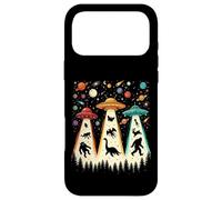 Carcasa para iPhone 17 Pro MAX UFO Beams Bigfoot y Criaturas legendarias