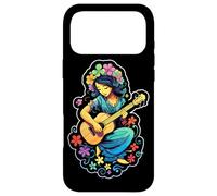 Carcasa para iPhone 17 Pro MAX Ukulele Girl Graphic Lecciones de música para niñas