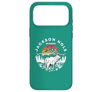 Carcasa para iPhone 17 Pro MAX Un Buck En Retro Puesta De Sol Jackson Hole Wyoming Al Aire Libre